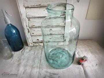 VERKAUFT ! 10L Bindeglas ~ mundgeblasen ~ Bonbonglas ~ Vorratsglas ~ Vase ~ Aufbewahrung ~ Vintage Deko ~ hx4556g2