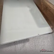 alte Schneidebrettchen Keramik altweiß Frühstücksbrett Porzellanbrett Zwiebel Brettchen Vintage Landhaus Küche