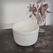 The Queen's Pudding Boiler Challis No.16 Patent Steinguttopf Steinzeug Vase Besteck Stifte Blumen England UK Küche Antik Deko