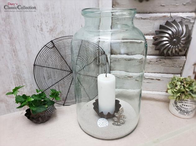 Schweres 10 L Bindeglas ~ mundgeblasen ~ acquamarin ~ Bonbonglas ~ Vorratsglas ~ Vase ~ Aufbewahrung ~ Vintage Deko