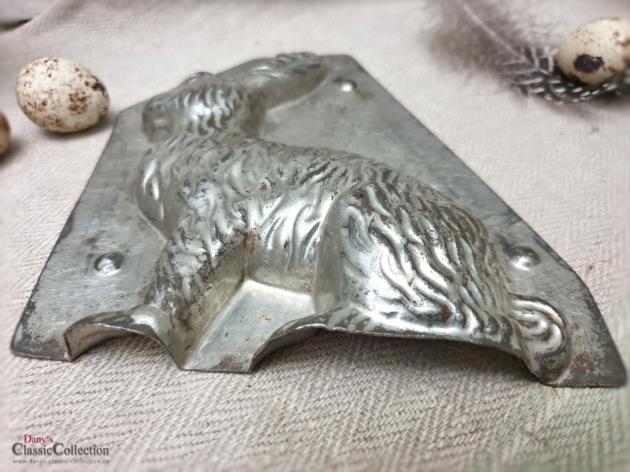 Alte Hasen Schokoladenform ~ Osterhase hockend ~ 15,5 cm ~ Vintage Osterdekoration ~ Frohe Ostern ~ Vintage Ostern ~ hx4434