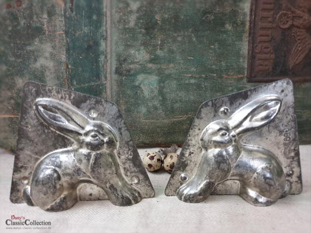 Alte Schokoladenform Hase 12 cm ~ Osterhase ~ Vintage Osterdeko ~ Frohe Ostern ~ Vintage Ostern ~ hx4482
