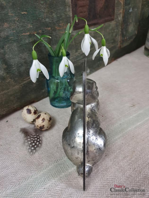 Alte Schokoladenform Hase 12 cm ~ Osterhase ~ Vintage Osterdeko ~ Frohe Ostern ~ Vintage Ostern ~ hx4482