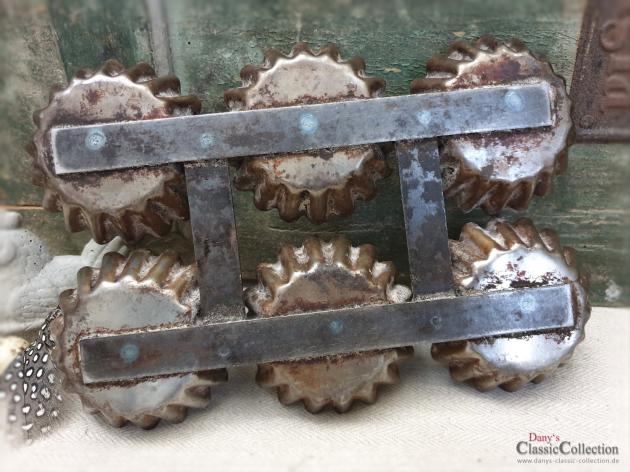 6er Muffinform ~ Vintage Landhausküche ~ Brocante ~ Shabby Deko ~ alte Backform ~ Küchendeko