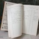 Über 100 Jahre altes Buchführungsbuch ~ 1909 / 1910 ~ gebundene Ausgabe ~ handgeschrieben ~ Vintage Deko ~ hx3234b1