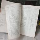 Über 100 Jahre altes Buchführungsbuch ~ 1909 / 1910 ~ gebundene Ausgabe ~ handgeschrieben ~ Vintage Deko ~ hx3234b1