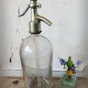 Siphon Soda ~ schwere Sodaflasche ~ Wasserspender ~ Deutsche Soda Zentrale ~ Kopf metallic ~ hw3222gr