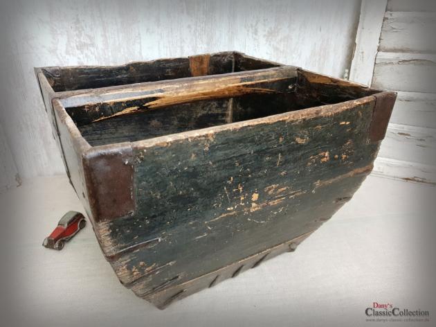 Antikes Korn Maß ~ Getreide Maß ~ Holzmaß ~ Aufbewahrung ~ Holzkübel ~ Vintage Deko ~ Wohnzimmer ~ hx4853