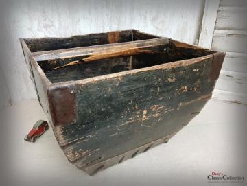 Antikes Korn Maß ~ Getreide Maß ~ Holzmaß ~ Aufbewahrung ~ Holzkübel ~ Vintage Deko ~ Wohnzimmer ~ hx4853