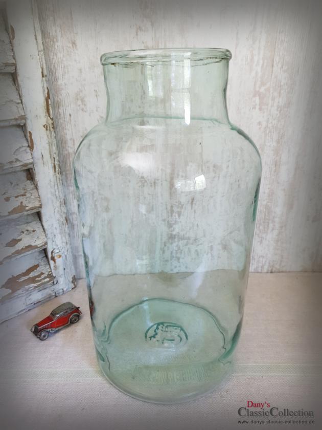 15L Bindeglas ~ mundgeblasen ~ Bonbonglas ~ Vorratsglas ~ Vase ~ Aufbewahrung ~ Vintage Deko ~ hx4557g2