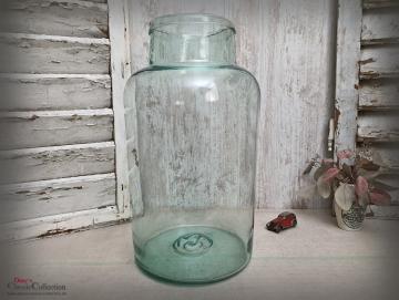 12L Bindeglas ~ mundgeblasen ~ Bonbonglas ~ Vorratsglas ~ Vase ~ Aufbewahrung ~ Vintage Deko ~ hx4556g1