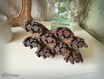 Alter Sari Stempel ~ Vintage Blumenstempel ~ Holz Stempel ~ Stoffdruck ~ Kreidefarbe ~ Möbel bedrucken ~ Landhaus ~ Cottage Style ~ hw3546