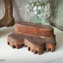 Alter Sari Stempel ~ Vintage Blumenstempel ~ Holz Stempel ~ Stoffdruck ~ Kreidefarbe ~ Möbel bedrucken ~ Landhaus ~ Cottage Style ~ hw3546