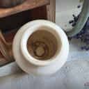 Dijon Senf Topf ~ Steingut ~ Frankreich ~ Sarreguemines ~ Brocante ~ Landhausküche ~ Vintage Küchendeko ~ hz6422p1