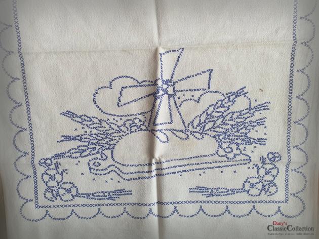 Küchenhandtuch ~ Spruchhandtuch ~ Aufdruck ~ Bauernhandtuch ~ Stickvorlage ~ Antique german kitchen towel ~ ht2193h1