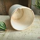 1 lb Marmeladentopf ~ antiker Steingut Vorratstopf ~ Besteckhalter ~ Stiftehalter ~ Landhaus Küche ~ ht2437