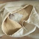 Leinensack von 1927 ~ Getreidesack ~ Mehlsack ~ Bauernhaus ~ Tischläufer rustikal ~ Grain sack ~ Vintage Landhaus Deko ~ hb1066