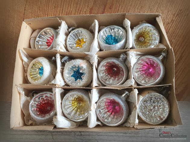 Sensationelle Mischung farbiger Reflexkugeln ~ Christbaumschmuck ~ Christbaumkugeln ~ Weihnachtskugeln ~ Baumschmuck ~ Weihnachten ~ ht2839