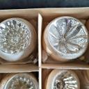 RESERVIERT! 12er Kiste Christbaumkugeln  silber ~ alter Christbaumschmuck ~ Vintage Weihnacht ~ hs2150