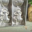 6 Frösche Schokoladenform ~ Obermann Wien ~ Schokoladenplatte ~ Vintage Homedecor ~ Sammlerstück ~ Landhausküche ~ hy6315