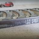 Ungewöhnliche 1928 Würstchen Schokoladenform ~ Metall Gießform ~ Anton Reiche Dresden ~ Vintage Deko ~ Sammlerstück ~ Metzgerei ~ hy5899