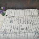Leinensack ~ Getreidesack ~ Mehlsack ~ Bauernhaus ~ Tischläufer rustikal ~ Grain sack ~ Vintage Landhaus Deko ~ hw3807s1