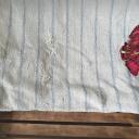 Leinensack ~ Getreidesack ~ Mehlsack ~ Bauernhaus ~ Tischläufer rustikal ~ Grain sack ~ Vintage Landhaus Deko ~ hw3807s1