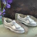 1 PAAR Halbschuh Schokoladenform ~ #1 + #2 ~ Schuh ~ Vintage Homedekor ~ Rarität ~ Sammlerstück selten ~ hz6315