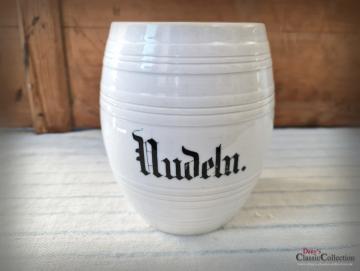 VERKAUFT ! Nudeln Vorratstopf ~ Keramik Pot ~ Vase ~ Landhaus Küche ~ Brocante ~ Aufbewahrung ~ Vintage Homedekor ~ Dekoration ~ pk22hsvtn