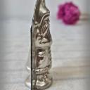 Santa 9 cm Schokoladenform ~ HERIS Nikolaus ~ Vintage Metallform ~ Patisserie ~ Weihnachtsmann ~ Sammlerstück ~ Vintage Home