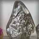 24,5 cm Nikolaus Schokoladenform ~ Laurösch Metall Gießform ~ Vintage Sammlerstück ~ Santa Claus ~ Weihnachten