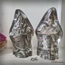 24,5 cm Nikolaus Schokoladenform ~ Laurösch Metall Gießform ~ Vintage Sammlerstück ~ Santa Claus ~ Weihnachten