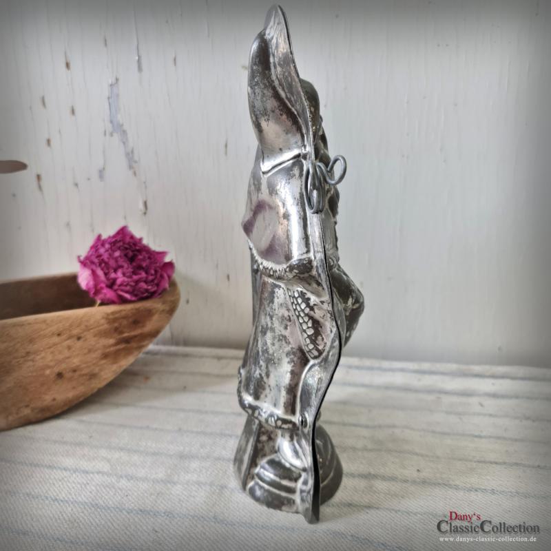 24,5 cm Nikolaus Schokoladenform ~ Laurösch Metall Gießform ~ Vintage Sammlerstück ~ Santa Claus ~ Weihnachten