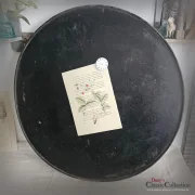 Backblech Ø 60,5 cm rund stabile Magnetwand Großes Memoboard authentisch servieren Shabby chic Vintage Küchendeko