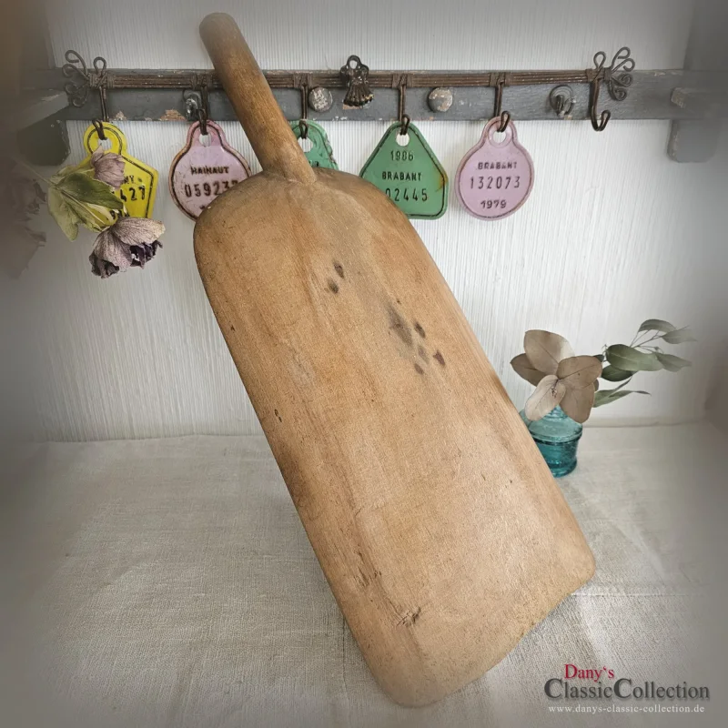 Alte Mehlschaufel Kornschaufel Krämerladen Holz rustikale Küchendeko Vintage Landhausküche Cottagecore Wohnzimmer
