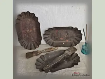 Künstler Farben Pappschale Vintage Farbpalette Farbenmischschale Künstlerwerkzeug Kunstzubehör Geschenkidee Maler Künstlergeschenk