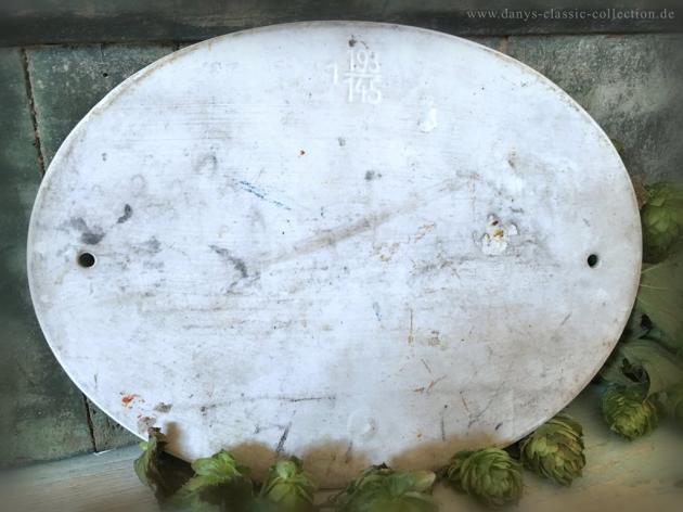 Porzellan-Schild