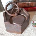 Altes 2kg Gewicht 6-eckig ~ Frankreich ~ Brocante