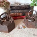 Altes 2kg Gewicht 6-eckig ~ Frankreich ~ Brocante