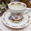 Royal Doulton Bunnykins ~ Fine Bone China Kinder Tasse mit Unterteller ~  Hasenmotiv