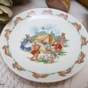 Royal Doulton Bunnykins ~ Fine Bone China Kinder Tasse mit Unterteller ~  Hasenmotiv