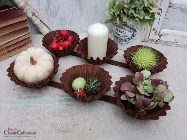 6-er Muffin Backform ~ Brioche ~ Vintage Deko ~ Landhausküche