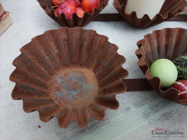6-er Muffin Backform ~ Brioche ~ Vintage Deko ~ Landhausküche