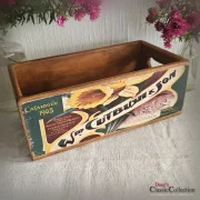 Holzkisten alt Motive Vintage Style Aufbewahrung Vintage Landhaus Deko Bauernhaus Cottagecore