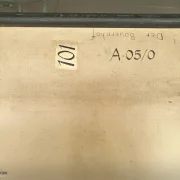 Alte englische Schulwandkarte Bauernhof Bauer Rollkarte Schulkarte Wandkarte Lehrkarte Midcentury Wanddeko