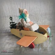 Traube Christbaumschmuck ~ Beere rot verspiegelt weiße Blätter ~ Baumbehang ~ Weihnachtsbaum ~ Frohe Weihnachten ~ Sammlerstück