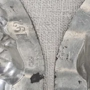 Anton Reiche Nikolaus Schokoladenform 12 cm Santa Claus Metall Form Gießform Weihnachten Sammlerstück